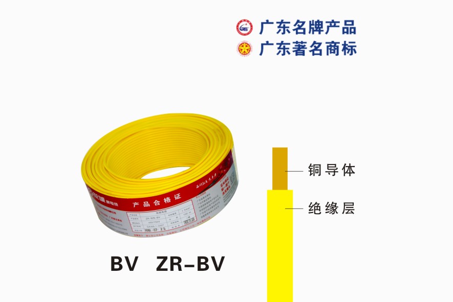 60227 IEC 01（BV）广州珠江电缆